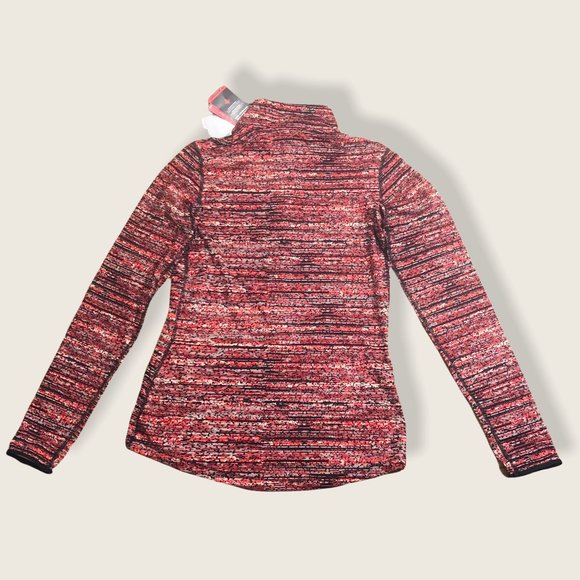 Nike Pro Pullover Womens Large Red Dri-Fit - Picture 2 of 3